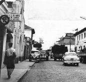 Avenida Goiás com Rua Amazonas, em 1961.