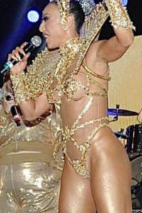 Brazillian carnival seminude girl foto carnaval