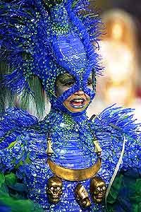 donna Carnevale brasiliano costumi