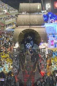 carnival float foto at sambodromo rio
