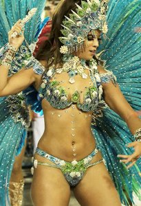 hot carnival women semi nude-Sao Paolo Brazil