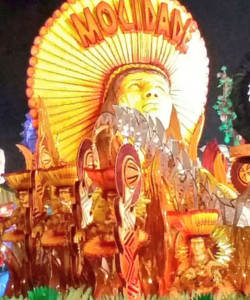 Brazil mardi gras float