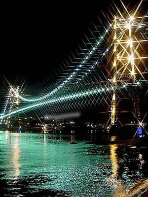 Brazil Florianopolis Hercilio Luz Gate