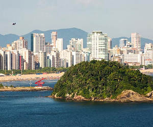 Santos brazil beach