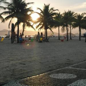 Gonzaga beach Santos brazil