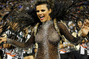 Sao Paolo carnival girl photo