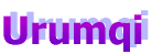 Urumqi
