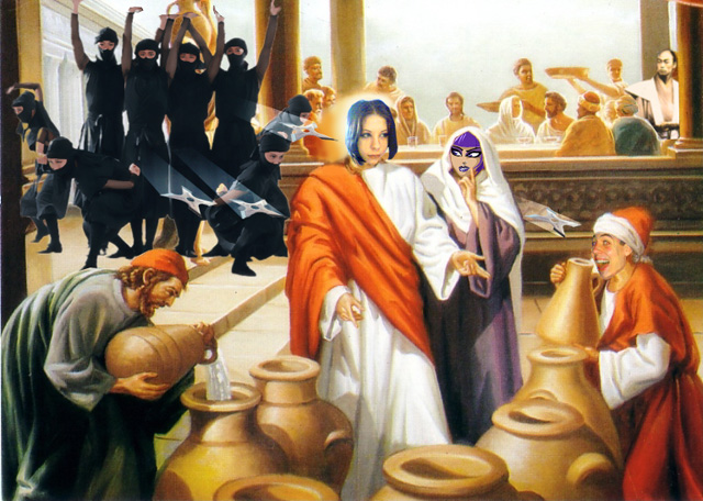 Imagine the state of the world had this been the scene at the wedding at Canaan