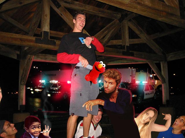 Sean is a totally wacky, crazy-cool guy stuck in a normal guy's body.  Normal but tall as fuck.