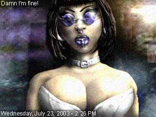 I don't know why, but I've always liked this one, I think it's either the glasses or the perfectly circular tits.
