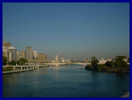 Brisbane from bridge