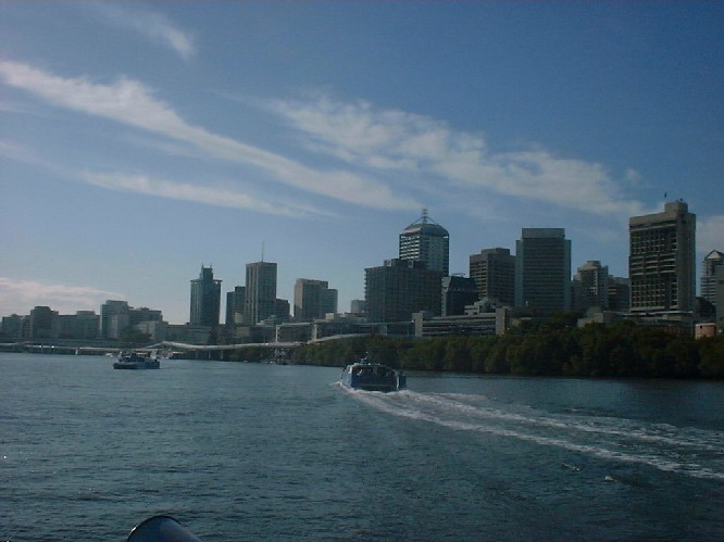 Brisbane Boats on water