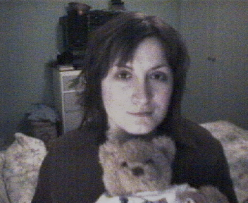 Me with Archie (the very special bear) taken in January 2001