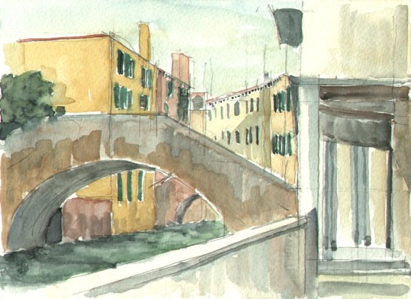 Gasse in Venedig