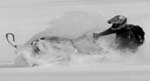 Shredding the powder...