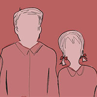Family Illustrated Icon