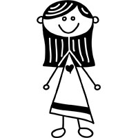 Girl Stick Figure