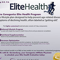 Elite Health Advertisement Flyer