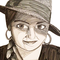 Ink Portrait
