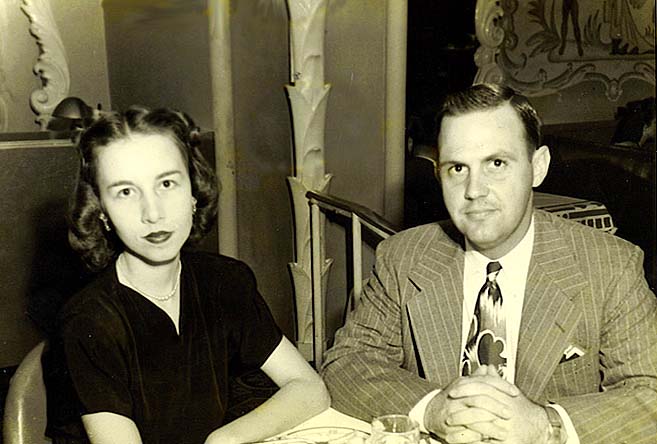James Creswell Gardner, former mayor of Shreveport and his wife, Mary Ella Buchanan
