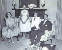 James C. Gardner with his Family