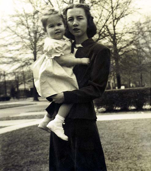Mary Ella Buchanan Gardner with her daughter, Ellen Gardner (Caverlee)
