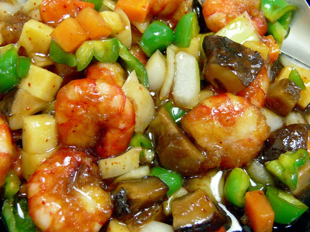chinese shrimp dinner