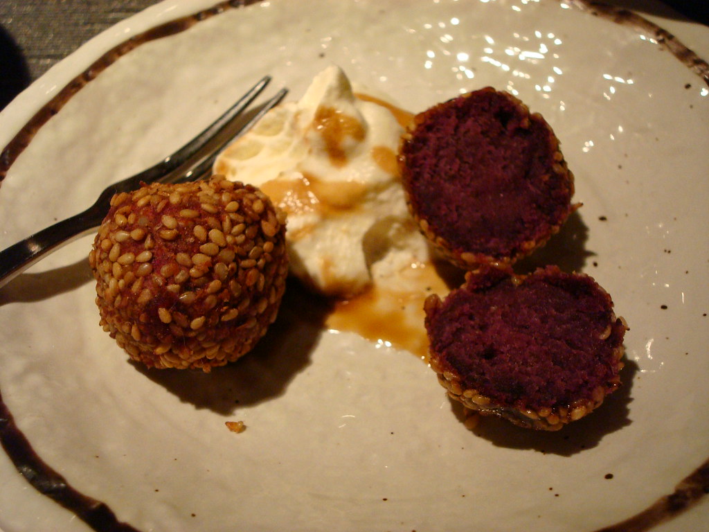 sesame fritters