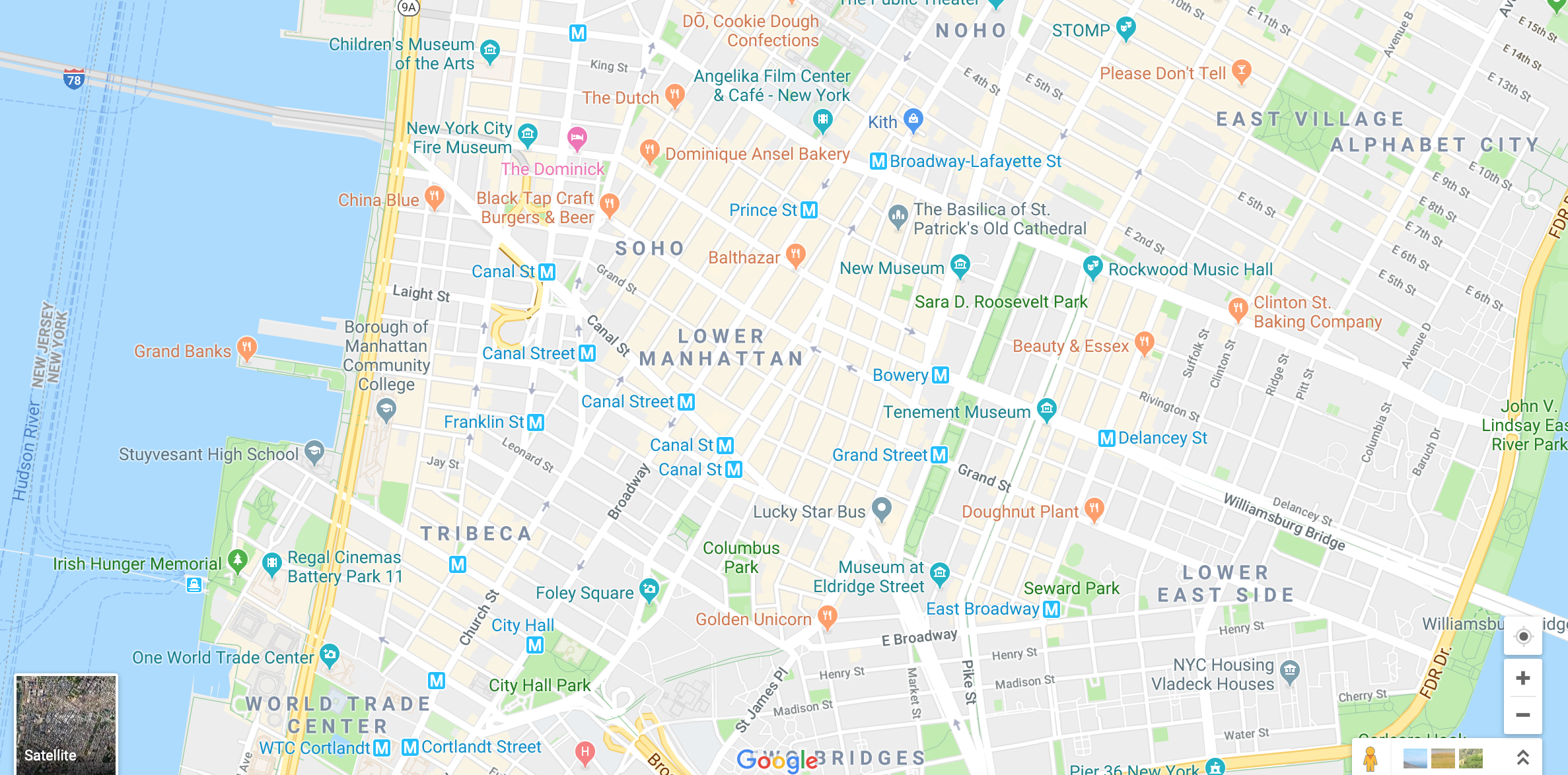 map of Town