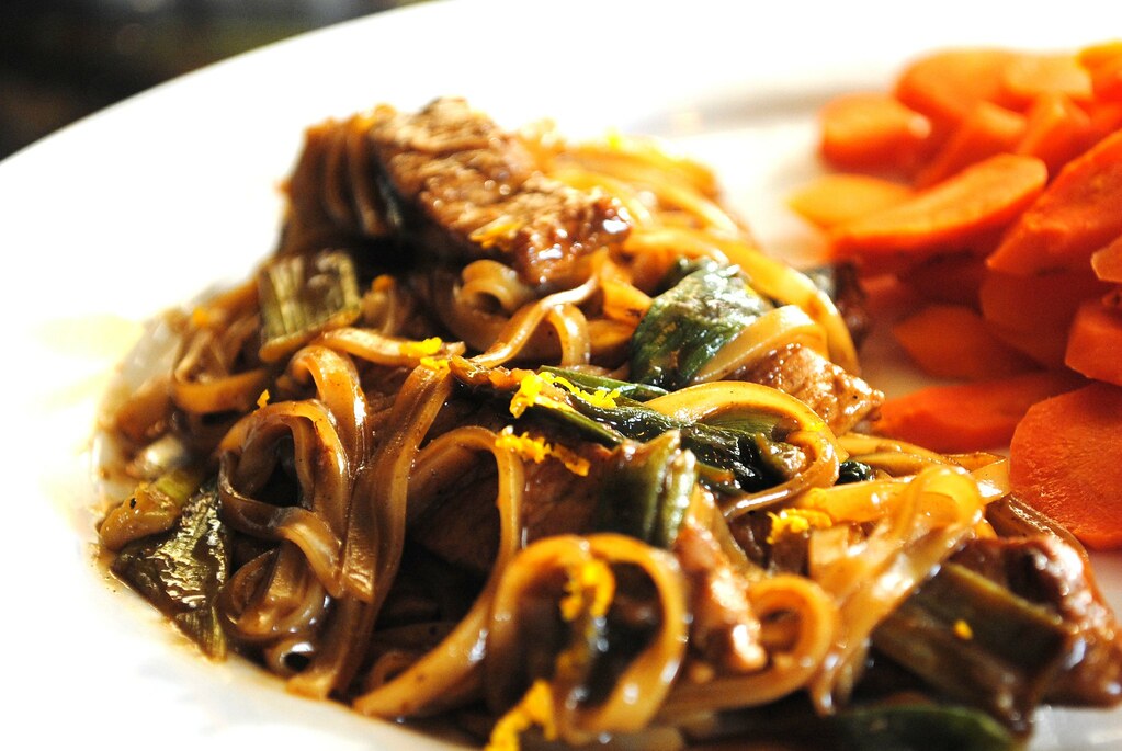 orange beef