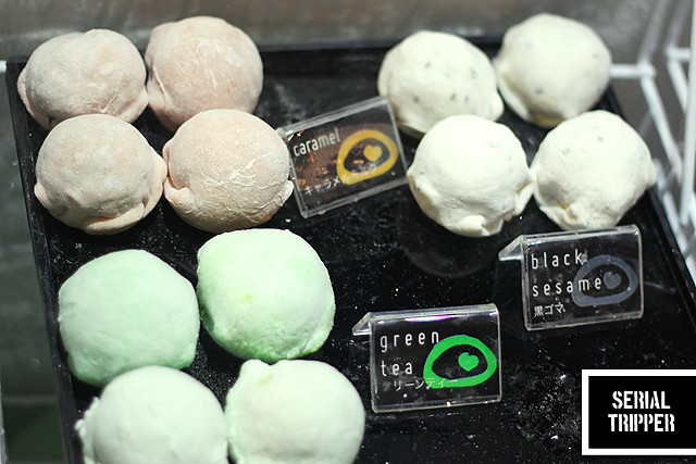 sesame rice balls