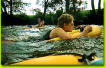 Hydrospeed en aguas tranquilas
