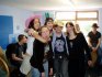 In case you were wondering ... the theme was Cowboys n' Indians. :P From left: Charma, Lizzie, Katie, Loz and me