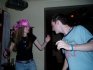 Kenyon was trying to steal the hat ... bad Kenyon.