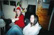 And another one stolen from Katie! Siobhan wearing the head-dress and Sarah grinning, haha.