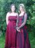 Loz is the pretty one in the pretty dress. I'm the freak in the ... yeh, don't ask.
