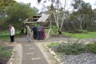 One of the 2 Historic Wells at the Two Wells Township