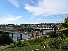 Rail and Road Bridges over the river Murray