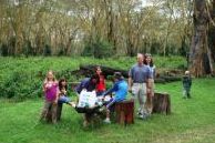 Picnic at Lake Nakuru NP