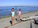 Amazon girls at the beach