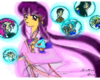 A kewlies picture of A(y)eka that looks really cute. She's dreaming and her friends are in it. Aww...
