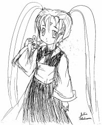 A kawaii picture of Sasami! She's totally cute!