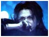Hyde's fierce expression
