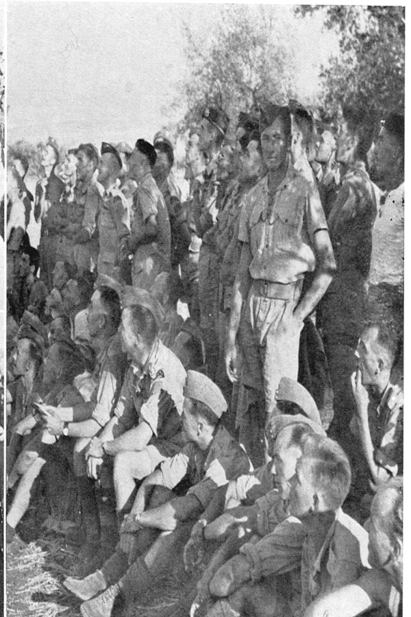 1 C.I.B. Sp. Gp. ballgame - Militello - August ,1943