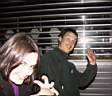 Walking around with Sam at midnight