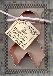 Copper Cancer Ribbon