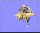 Cloud and that chocobo look strikingly similar...