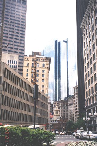 Downtown in Boston
