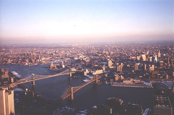 The Brooklyn Bridge from WTC