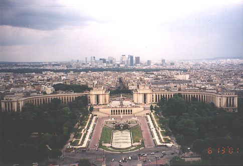 View from the Eiffel Tower